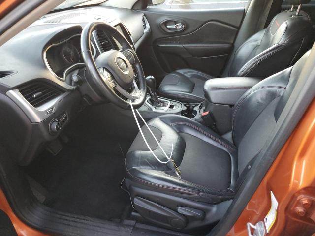 1C4PJMBS0GW124407 - 2016 JEEP CHEROKEE TRAILHAWK ORANGE photo 7