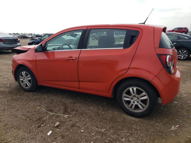 1G1JC6SB3D4114403 - 2013 CHEVROLET SONIC LT Помаранчевий фото 2