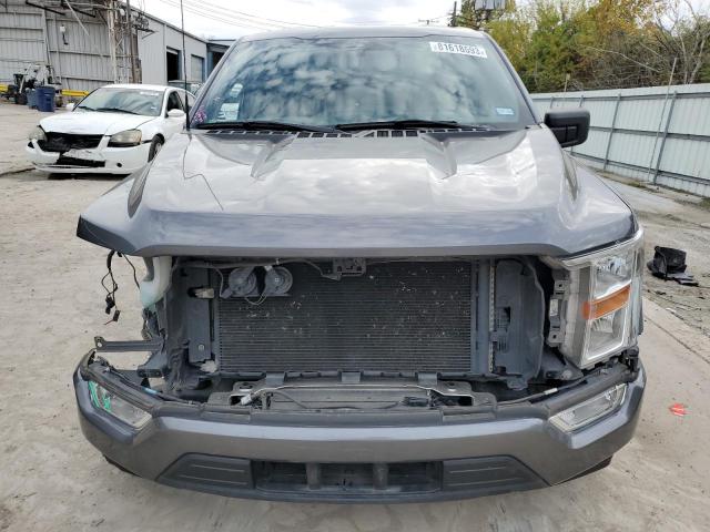 1FTEW1CP6MFB93938 - 2021 FORD F150 SUPERCREW GRAY photo 5