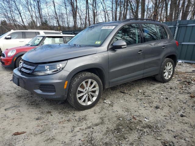 WVGBV7AX4HK044285 - 2017 VOLKSWAGEN TIGUAN S GRAY photo 1