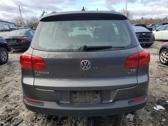 WVGBV7AX4HK044285 - 2017 VOLKSWAGEN TIGUAN S GRAY photo 6