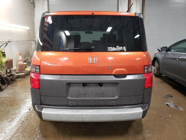 5J6YH28553L047108 - 2003 HONDA ELEMENT EX ORANGE photo 6