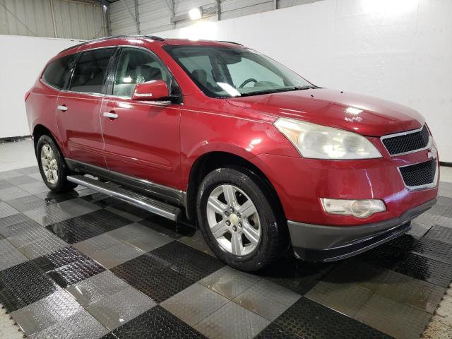 1GNKRGED1CJ283548 - 2012 CHEVROLET TRAVERSE LT Կարմիր լուսանկար 4