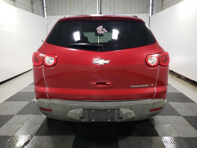 1GNKRGED1CJ283548 - 2012 CHEVROLET TRAVERSE LT Կարմիր լուսանկար 6