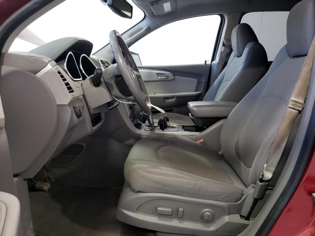 1GNKRGED1CJ283548 - 2012 CHEVROLET TRAVERSE LT Կարմիր լուսանկար 7