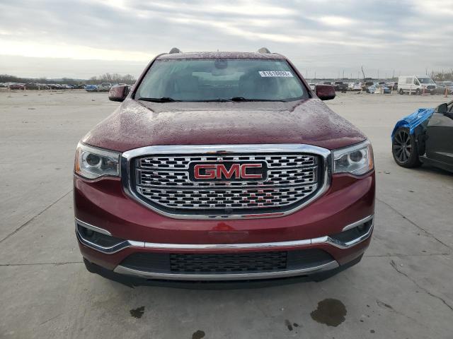 1GKKNPLS8HZ153219 - 2017 GMC ACADIA DENALI BURGUNDY photo 5