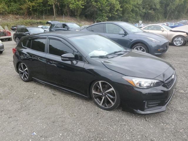 4S3GTAJ68N1708142 - 2022 SUBARU IMPREZA SPORT BLACK photo 4