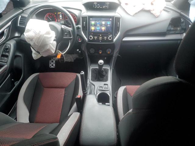 4S3GTAJ68N1708142 - 2022 SUBARU IMPREZA SPORT BLACK photo 8