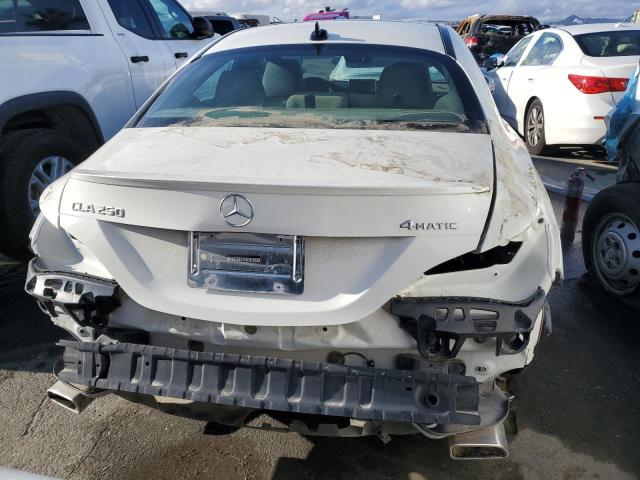 WDDSJ4GB8FN281194 - 2015 MERCEDES-BENZ CLA 250 4MATIC WHITE photo 6