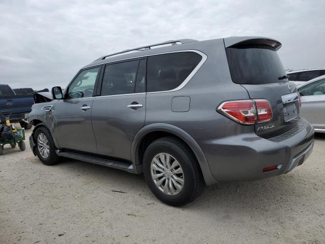 JN8AY2ND8KX010813 - 2019 NISSAN ARMADA SV GRAY photo 2