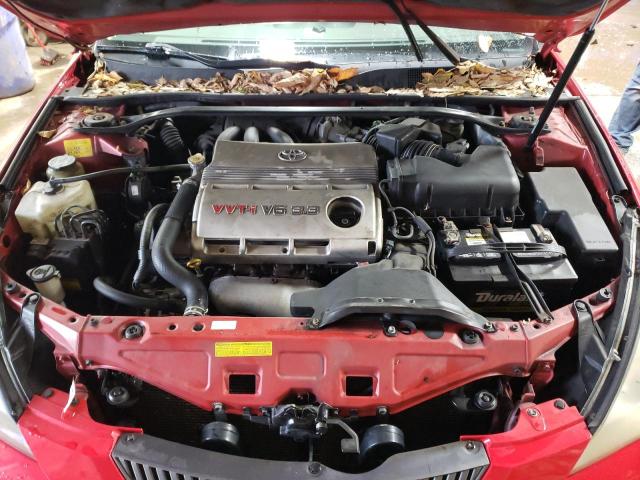 4T1FA38P56U068964 - 2006 TOYOTA CAMRY SOLA SE RED photo 11