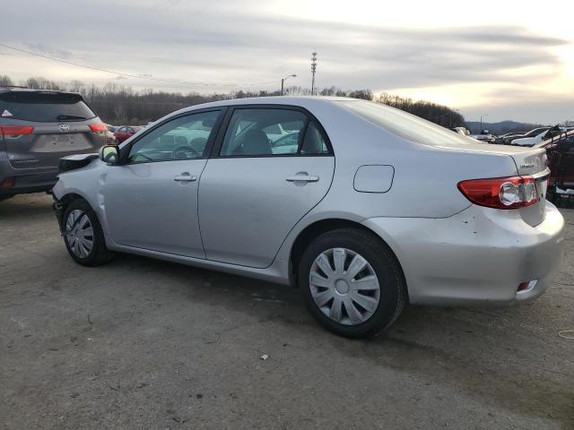 2T1BU4EE7CC877314 - 2012 TOYOTA COROLLA BASE SILVER photo 2