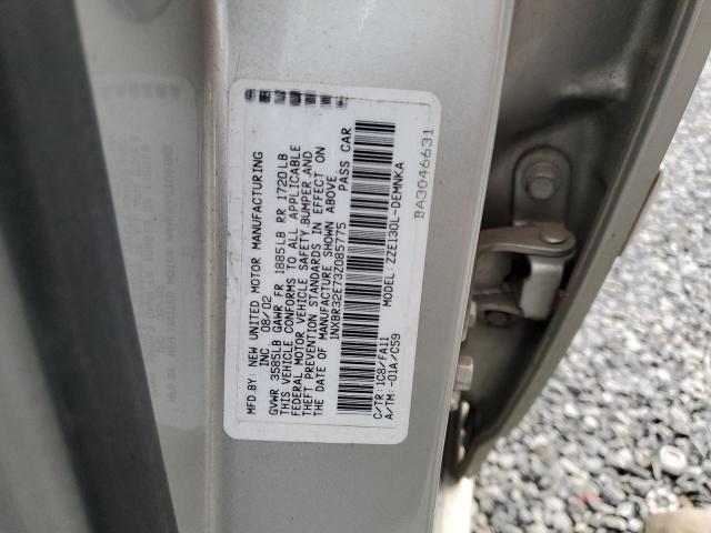 1NXBR32E73Z085775 - 2003 TOYOTA COROLLA CE SILVER photo 12