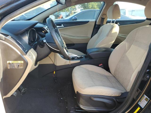 5NPEB4AC5DH554191 - 2013 HYUNDAI SONATA GLS BLACK photo 7