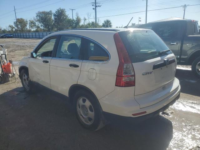 5J6RE3H33BL053926 - 2011 HONDA CR-V LX WHITE photo 2