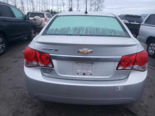 1G1PJ5SC4C7398379 - 2012 CHEVROLET CRUZE ECO SILVER photo 6