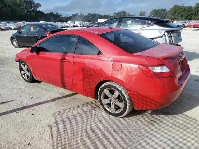 2HGFG12857H578083 - 2007 HONDA CIVIC EX RED photo 2