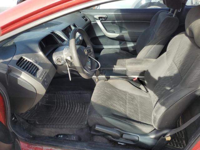 2HGFG12857H578083 - 2007 HONDA CIVIC EX RED photo 7