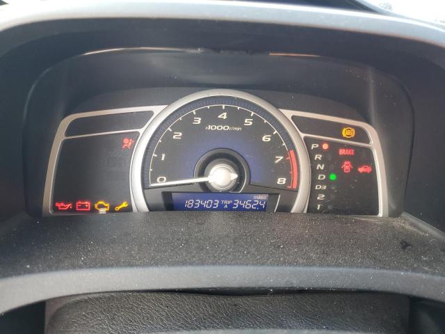 2HGFG12857H578083 - 2007 HONDA CIVIC EX RED photo 9