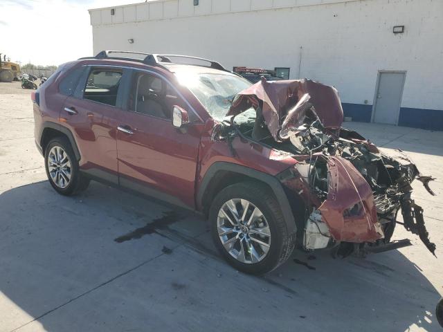 JTMN1RFV6KJ006229 - 2019 TOYOTA RAV4 LIMITED Կարմիր լուսանկար 4