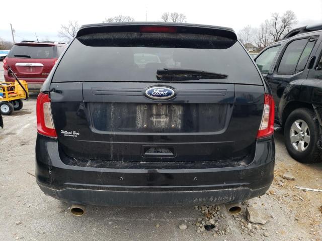 2FMDK3JC1EBB86042 - 2014 FORD EDGE SEL BLACK photo 6