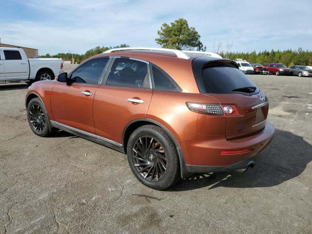 JNRAS08W76X211560 - 2006 INFINITI FX35 ORANGE photo 2