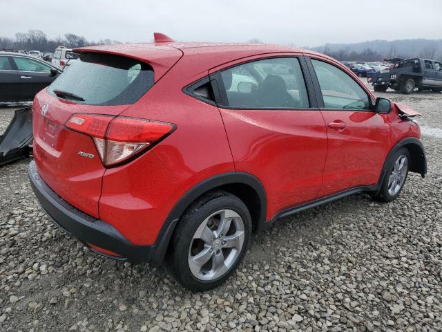 3CZRU6H33JG709672 - 2018 HONDA HR-V LX RED photo 3