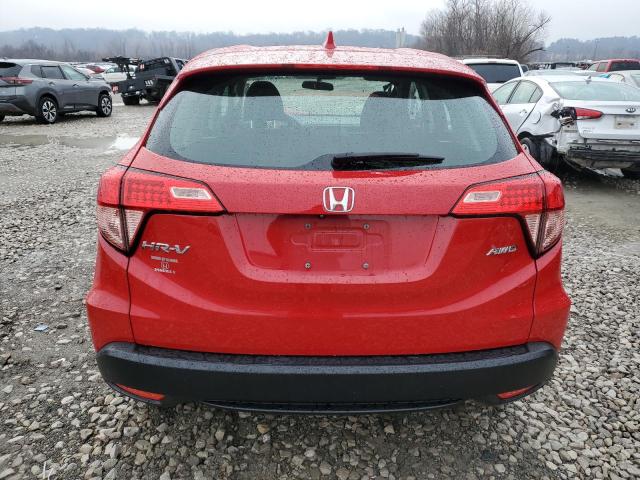 3CZRU6H33JG709672 - 2018 HONDA HR-V LX RED photo 6