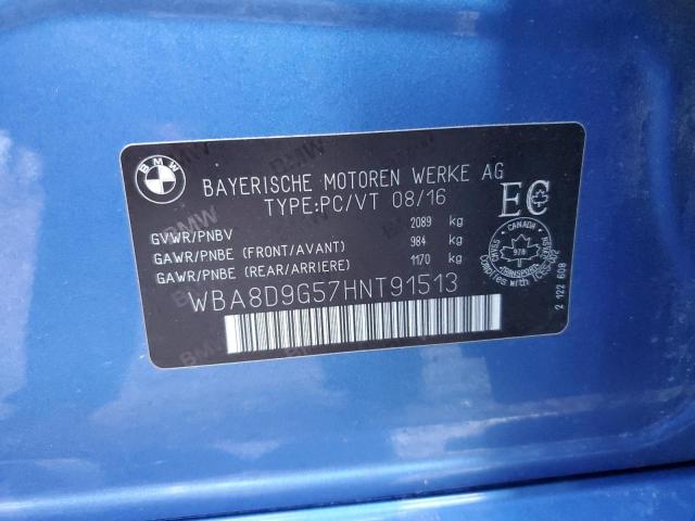 WBA8D9G57HNT91513 - 2017 BMW 330 XI Mavi foto 12