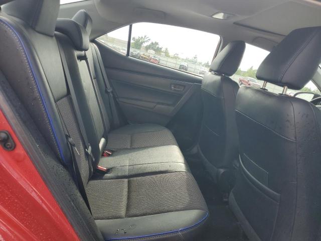 2T1BURHE8HC837596 - 2017 TOYOTA COROLLA L RED photo 10