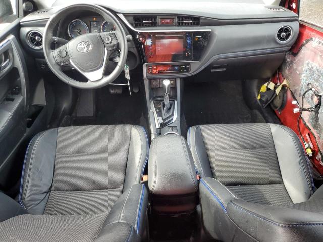 2T1BURHE8HC837596 - 2017 TOYOTA COROLLA L RED photo 8