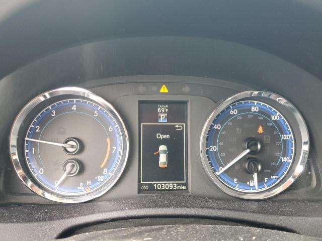 2T1BURHE8HC837596 - 2017 TOYOTA COROLLA L RED photo 9