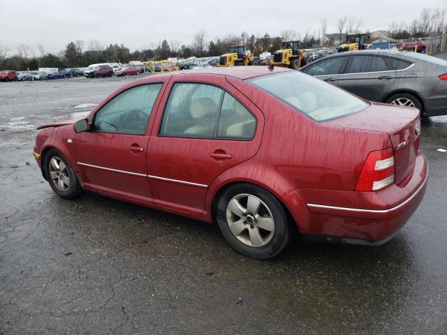 3VWSA69M04M109430 - 2004 VOLKSWAGEN JETTA GLS RED photo 2