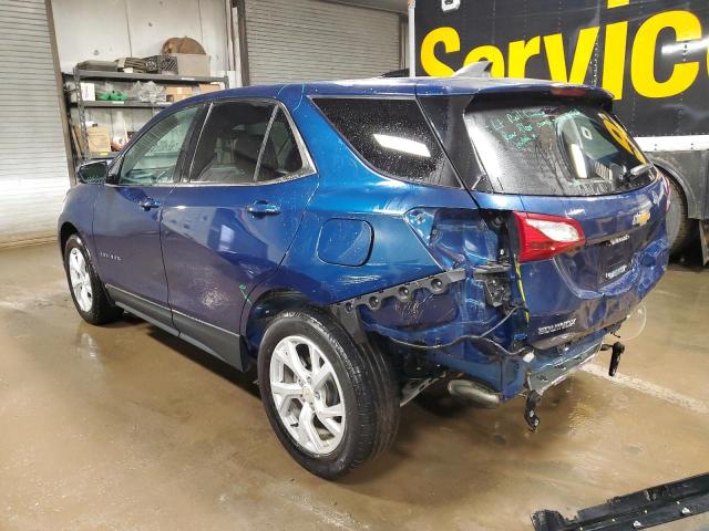 2GNAXKEV3L6236628 - 2020 CHEVROLET EQUINOX LT BLUE photo 2