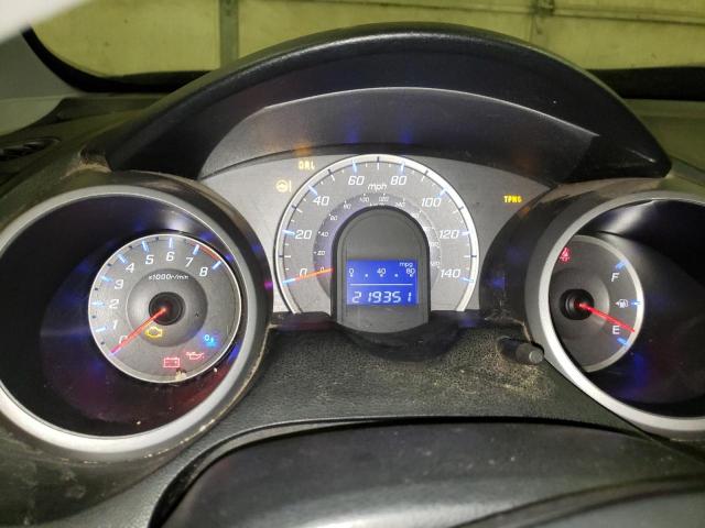 JHMGE8H20AC009333 - 2010 HONDA FIT BLUE photo 9