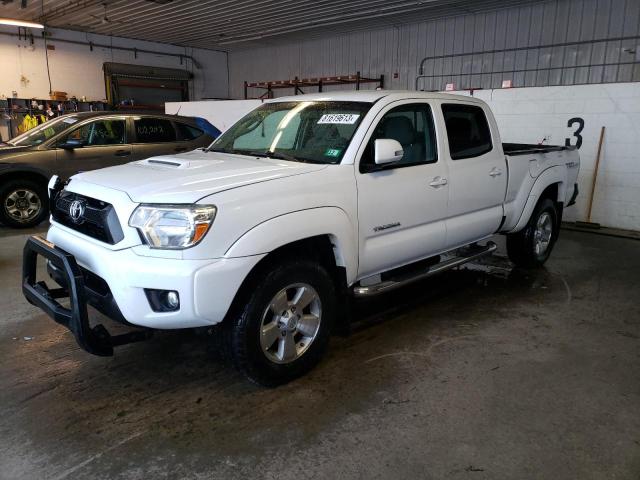 3TMMU4FN7FM083884 - 2015 TOYOTA TACOMA DOUBLE CAB LONG BED WHITE photo 1