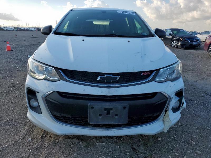 1G1JD6SB3L4101498 - 2020 CHEVROLET SONIC LT WHITE photo 5