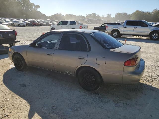 1NXBR12E7YZ365207 - 2000 TOYOTA COROLLA VE BEIGE photo 2