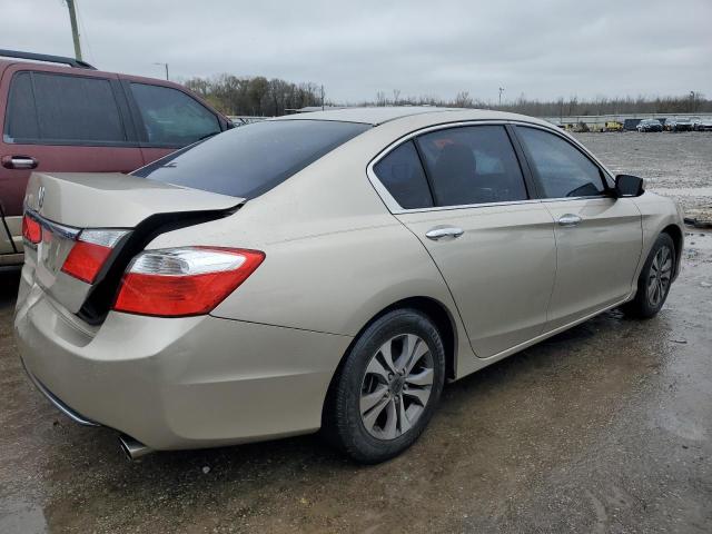 1HGCR2F32EA256692 - 2014 HONDA ACCORD LX BEIGE photo 3