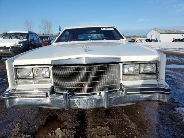 1G6AL6784EE651171 - 1984 CADILLAC ELDORADO BIARRITZ WHITE photo 5