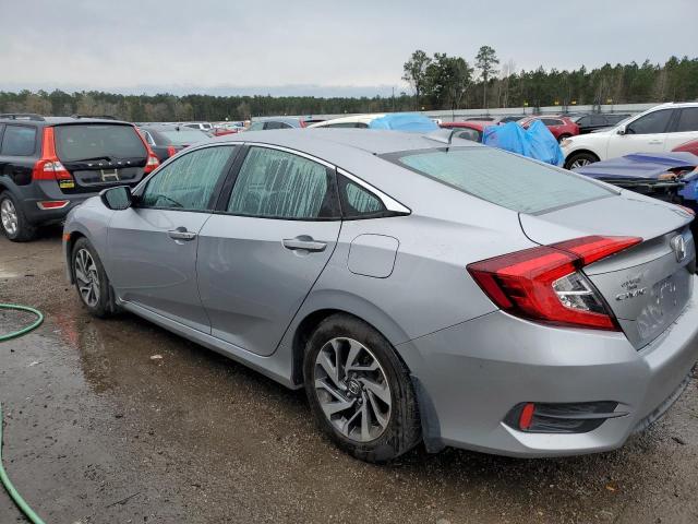 2HGFC2F71JH513984 - 2018 HONDA CIVIC EX SILVER photo 2