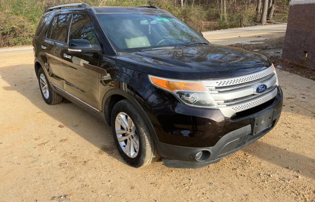 1FM5K7D88DGB77462 - 2013 FORD EXPLORER XLT Burdeos foto 1