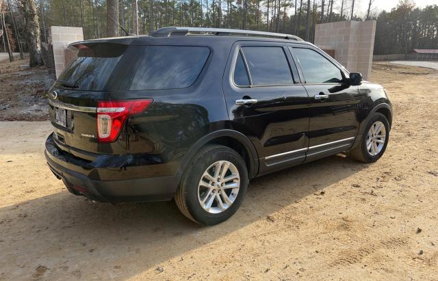 1FM5K7D88DGB77462 - 2013 FORD EXPLORER XLT Burdeos foto 4