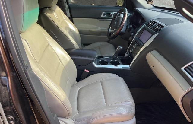 1FM5K7D88DGB77462 - 2013 FORD EXPLORER XLT Burdeos foto 5