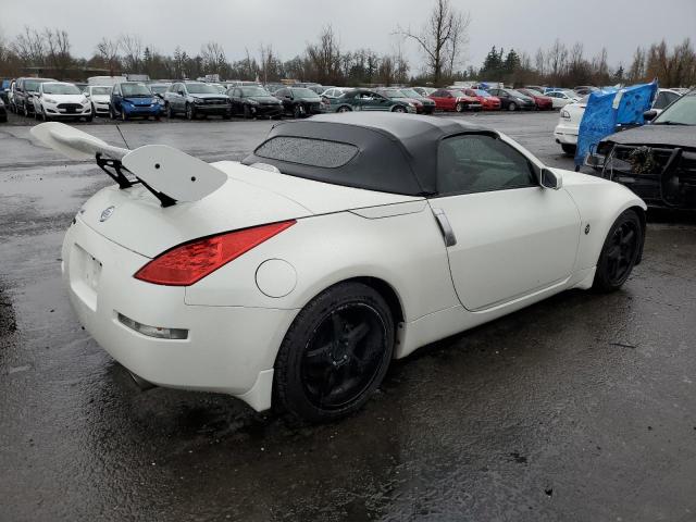 JN1AZ36A76M454455 - 2006 NISSAN 350Z ROADSTER WHITE photo 3