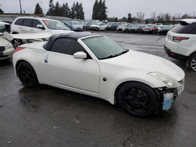 JN1AZ36A76M454455 - 2006 NISSAN 350Z ROADSTER WHITE photo 4