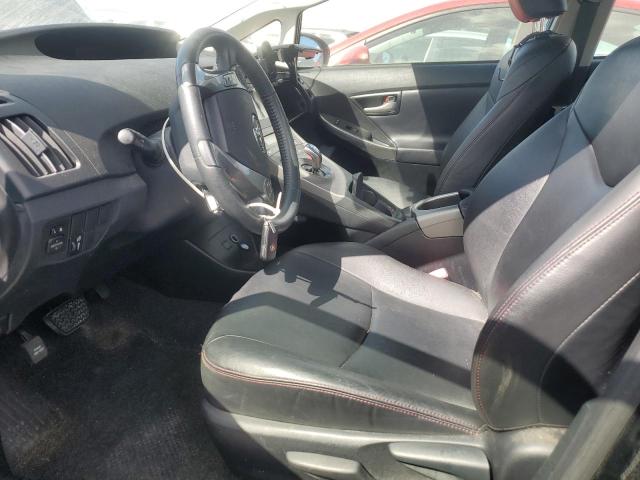 JTDKN3DU1D5596012 - 2013 TOYOTA PRIUS BLACK photo 7