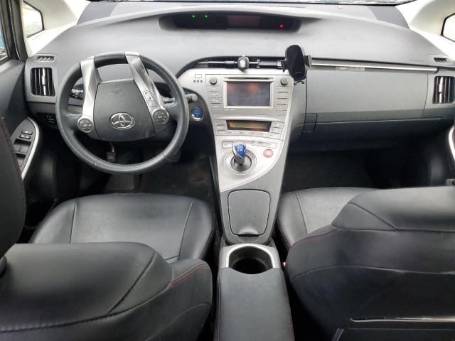 JTDKN3DU1D5596012 - 2013 TOYOTA PRIUS BLACK photo 8