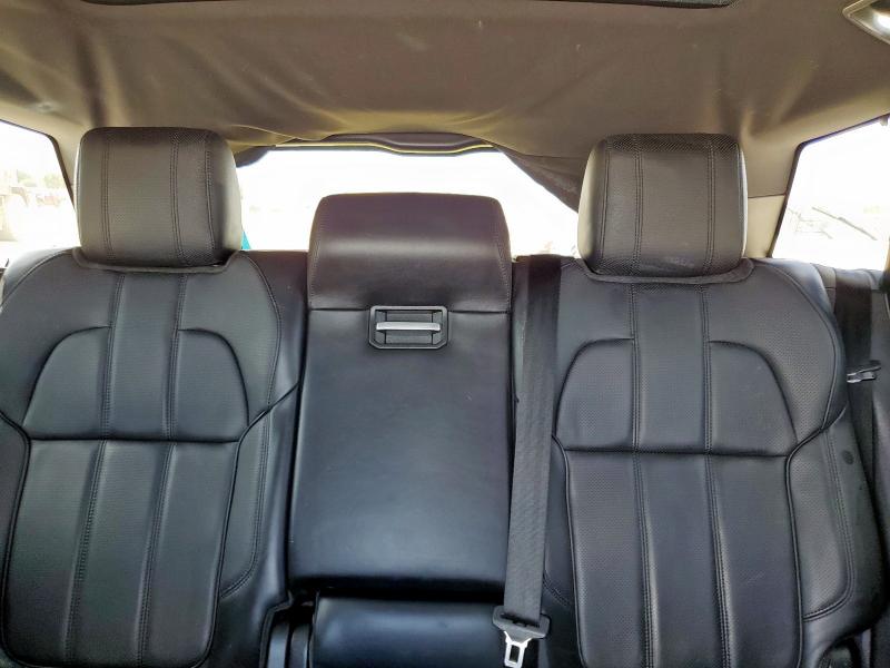 SALWR2VF3GA639978 - 2016 LAND ROVER RANGE ROVE HSE BLACK photo 10