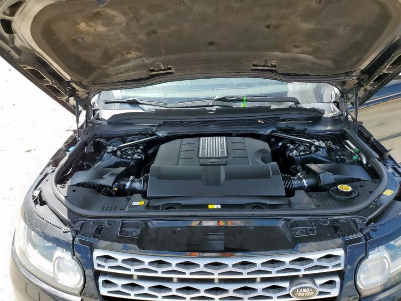 SALWR2VF3GA639978 - 2016 LAND ROVER RANGE ROVE HSE BLACK photo 12